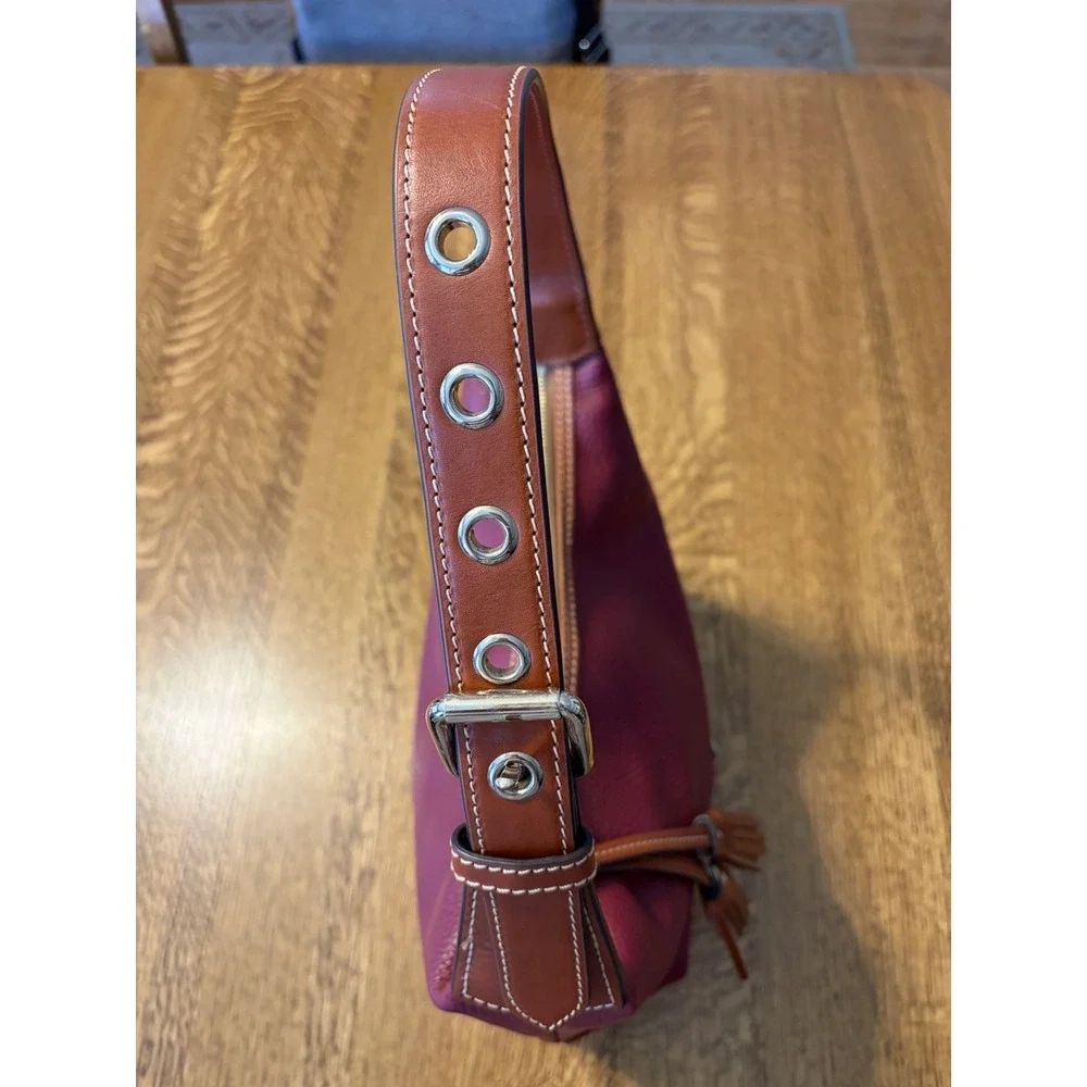 Dooney & Bourke Pebble Grain Paige Sac Shoulder Bag Wine Bordeaux‎ NWOT